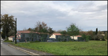 Insertion 3d d'un lotissement à Bouex (Charente)